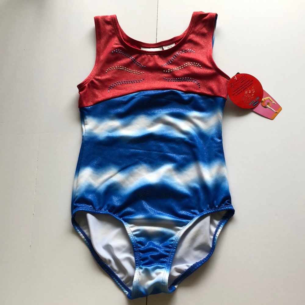freestyle danskin leotard kids large
